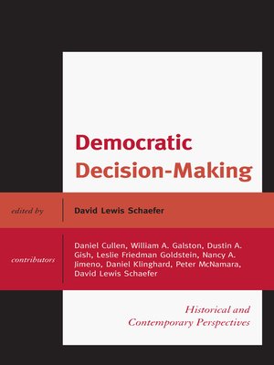 cover image of Democratic Decision-Making